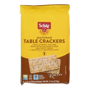 Schar - Crackers Multigrn Table - Case Of 5-7.4 Oz