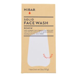 Hibar Inc - Face Wash Renew Solid - 1 Each-2 Oz