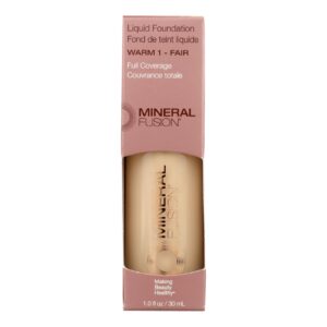 Mineral Fusion - Mkup Liquid Foundation Warm1 - 1 Each-1 Fz