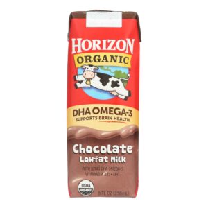 Horizon Organic Dairy - Milk Chocolate 1% Dha Asep - 1 Each-12-8 Oz