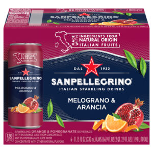 San Pellegrino - Sparkling Beverage Melgrno & Arncia - Case Of 4-6-11.15z