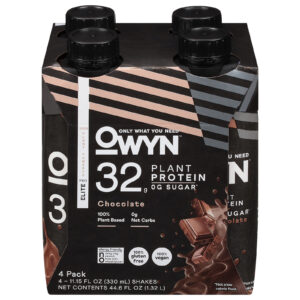 Only What You Need - Protein Drink Chocolate Elit Plntbs - Case Of 3-4-11.15z