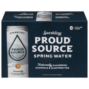 Proud Source - Water Spring Sparkling - Case Of 3-8-12 Fz