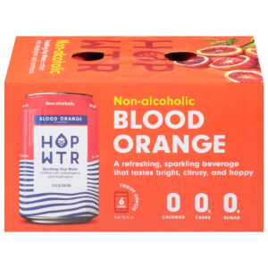 Hop Water - Hop Water Spk Bld Orng 6pk - Case Of 4-6-12 Fz