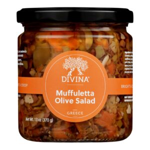 Divina - Muffuletta Olv Salad - Case Of 6-13 Oz