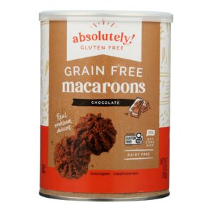 Absolutely Gluten Free Macaroons - Chocolate - Clasc - Case Of 6 - 10 Oz