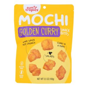 Sun Tropics Tokyo Curry Mochi Rice Bites Tokyo Curry - Case Of 12 - 3.50 Oz