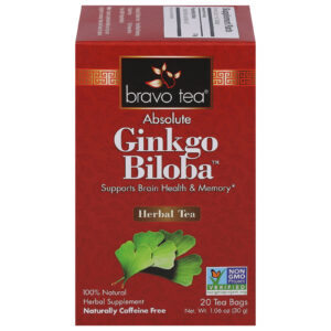 Bravo Teas And Herbs - Tea - Absolute Ginko Biloba - 20 Bag