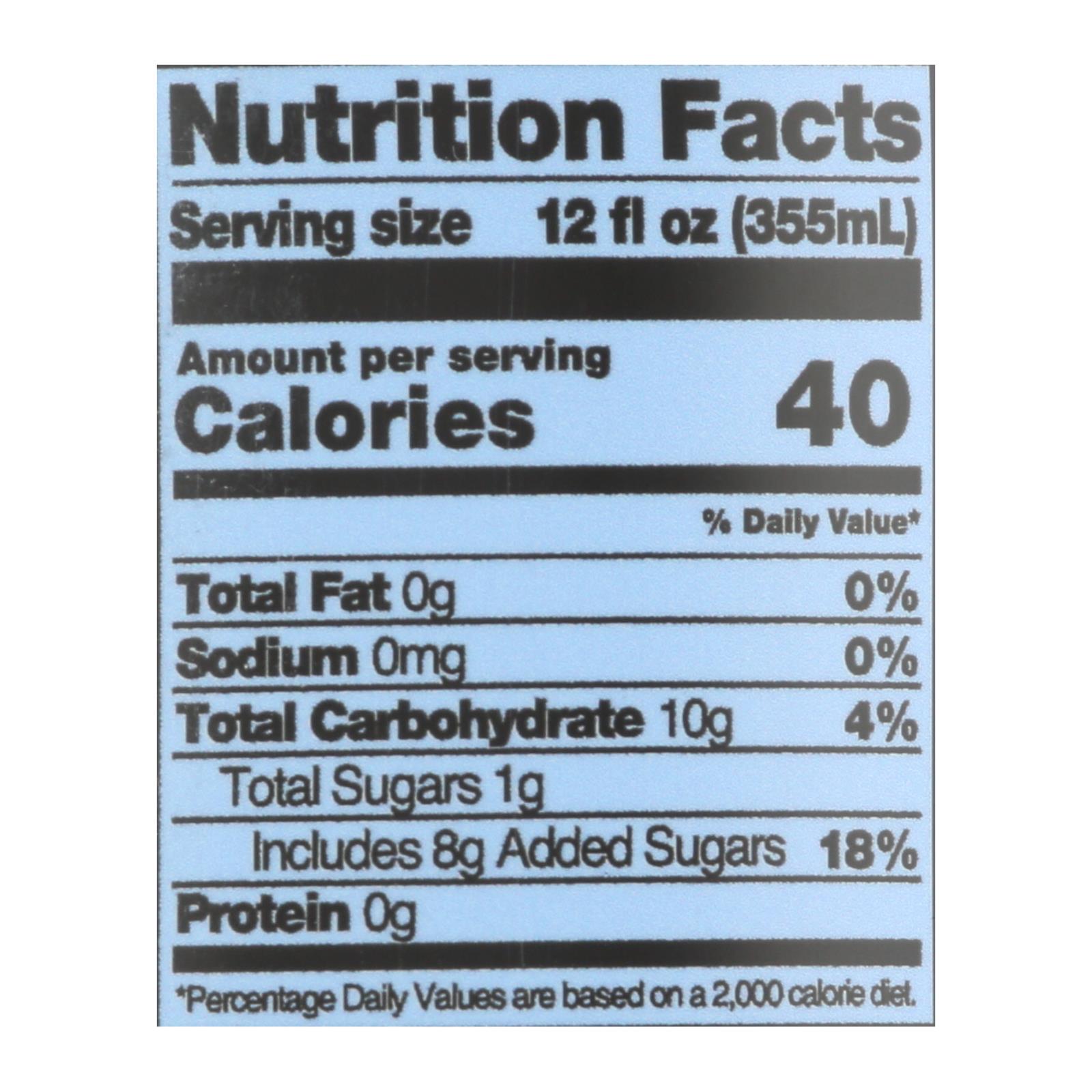 Culture Pop Soda - Soda Ginger Lemon - Case Of 6-4-12 Fz - Image 3