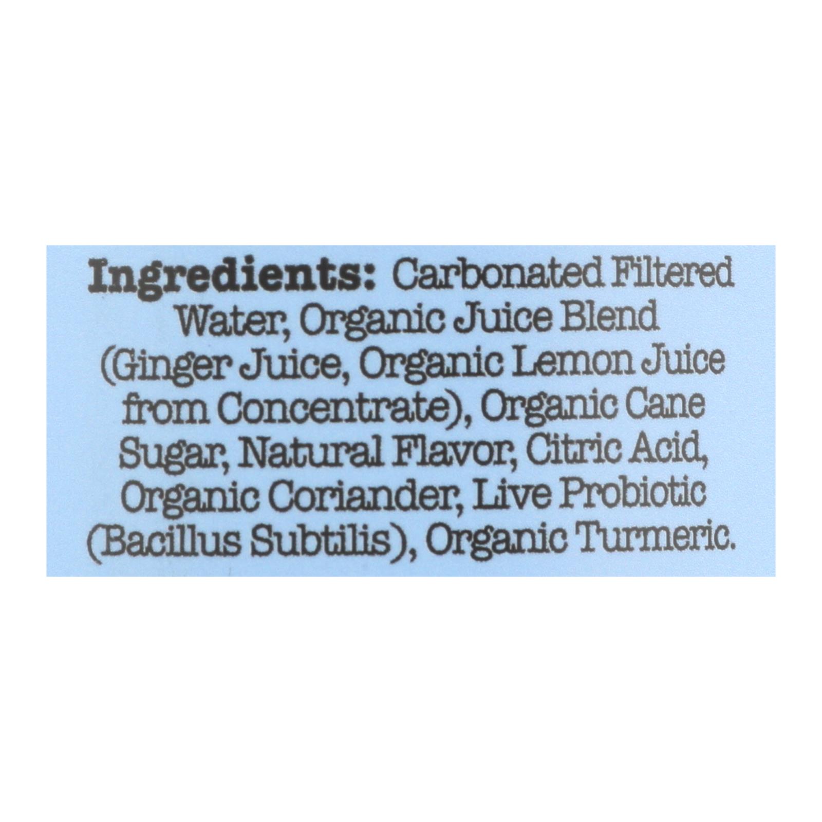 Culture Pop Soda - Soda Ginger Lemon - Case Of 6-4-12 Fz - Image 2