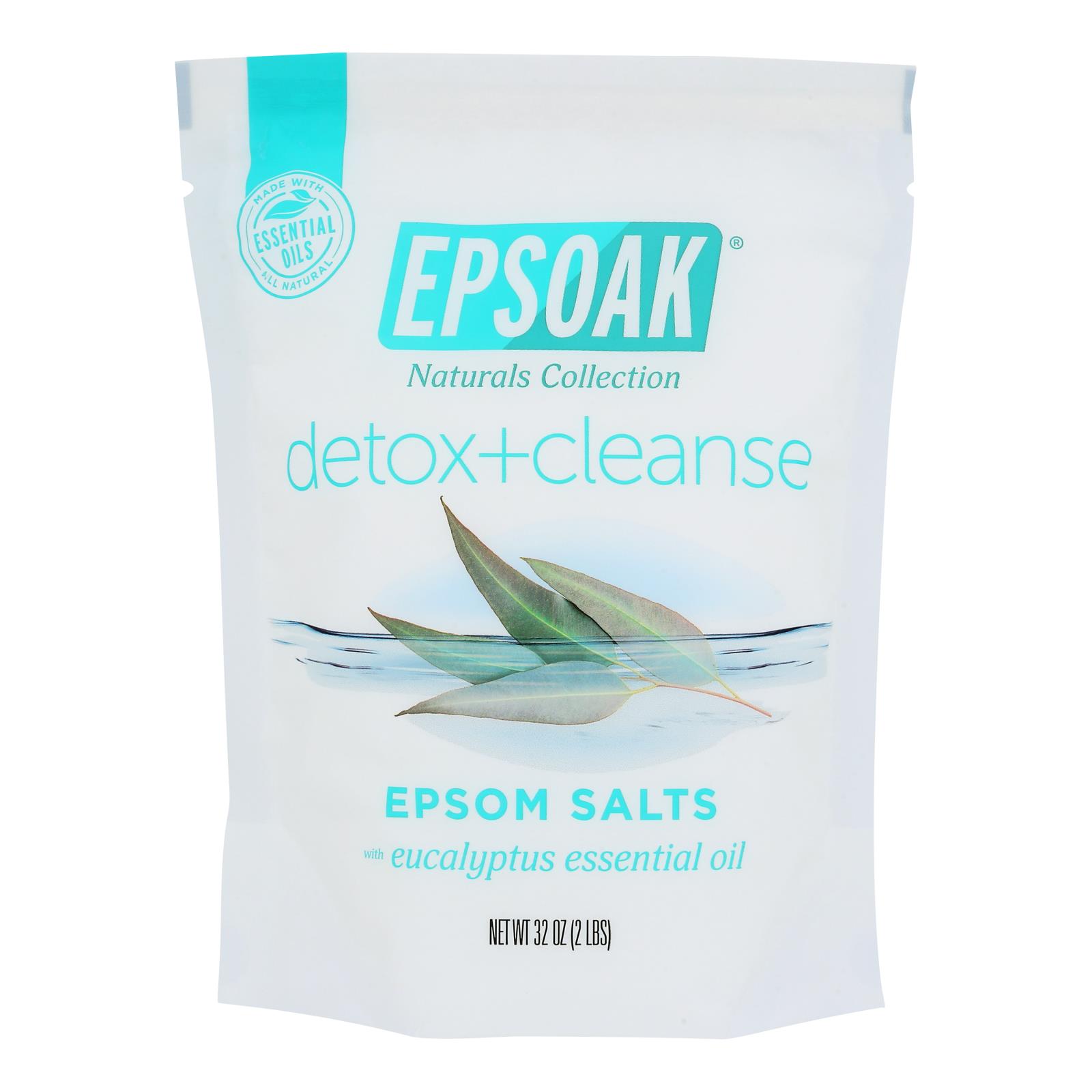 Epsoak - Epsm Salt Eeo Dtox-cleanse - Case Of 6 - 2 Lb
