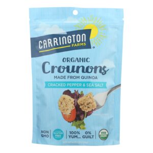 Carrington Farms Organic Crounons - Case Of 6 - 4.75 Oz