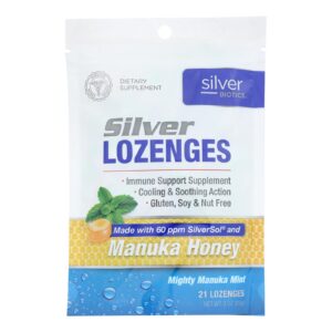 Silver Biotics - Lozenges W-manuka Honey - 1 Each-21 Ct