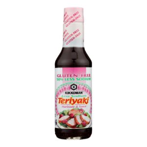 Kikkoman Soy Sauce - Less Sodium - Case Of 6 - 10 Fl Oz.