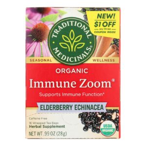 Traditional Medicinals - Tea Immuz Elbry Echin - Case Of 6-16 Bag
