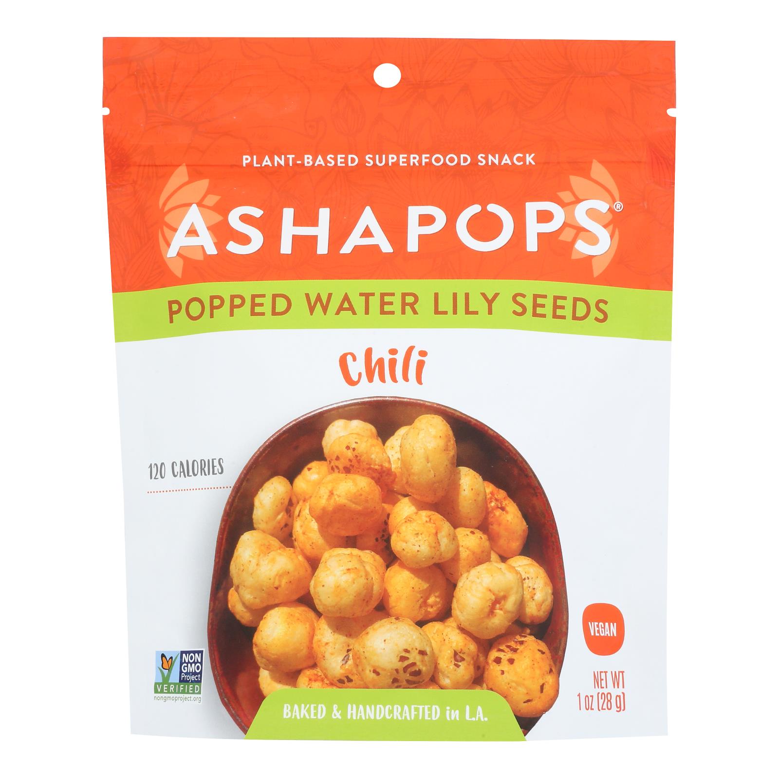 Ashapops - Pops Water Lily Chili Lm - Case Of 6-1 Oz