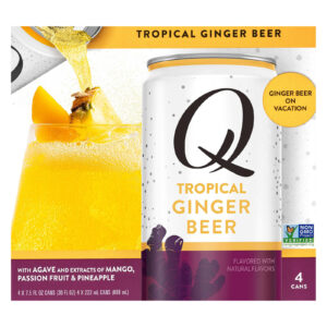 Q Drinks - Ginger Beer Tropical - Case Of 6-4-7.5 Fz