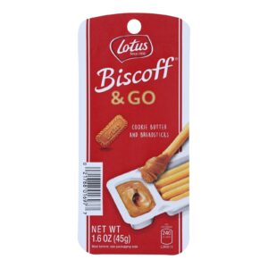 Biscoff - Snack Pck Cookie Butter Brdstk - Case Of 8 - 1.6 Oz