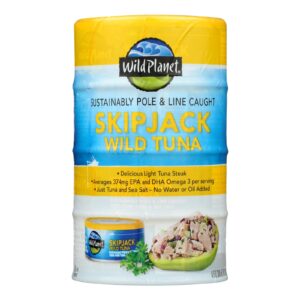 Wild Planet - Tuna Wild Skipjack - Case Of 12-4-5 Oz
