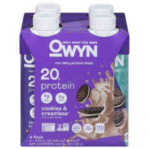Only What You Need - Plnt Bsd Cky Cream Protein Shk - Case Of 3-4-11.14z