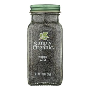 Simply Organic - Seasoning Poppy Seed - Case Of 6-3.38 Oz