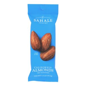 Sahale Snacks California Almonds - Dry Roasted - Sea Salt - 1.5 Oz - Case Of 9