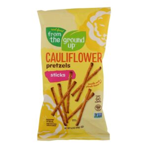 From The Ground Up - Cauliflower Pretzel Sticks - Original - Case Of 12 - 4.5 Oz.