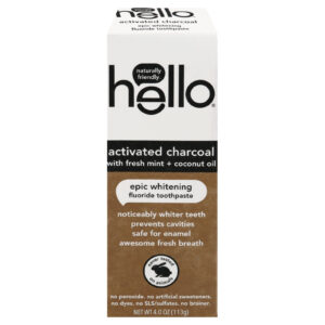 Hello Products Llc - Tpst Actvt Char Whtning - Case Of 6-4 Oz