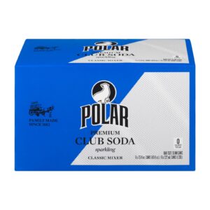 Polar Beverages - Club Soda 6pk - Case Of 4-6-7.5 Fz