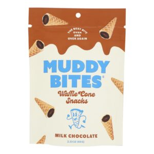 Muddy Bites - Muddy Bite Milk Chocolate - Case Of 12-2.33 Oz