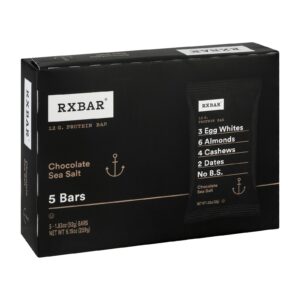 Rxbar - Protein Bar Chocolate Sea Salt - Case Of 6 - 5-1.83oz