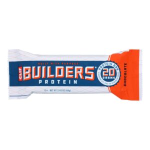 Clif Bar Builder Bar - Chocolate - Case Of 12 - 2.4 Oz