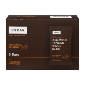 Rxbar - Protein Bar Peanut Butter Chocolate - Case Of 6 - 5-1.83oz