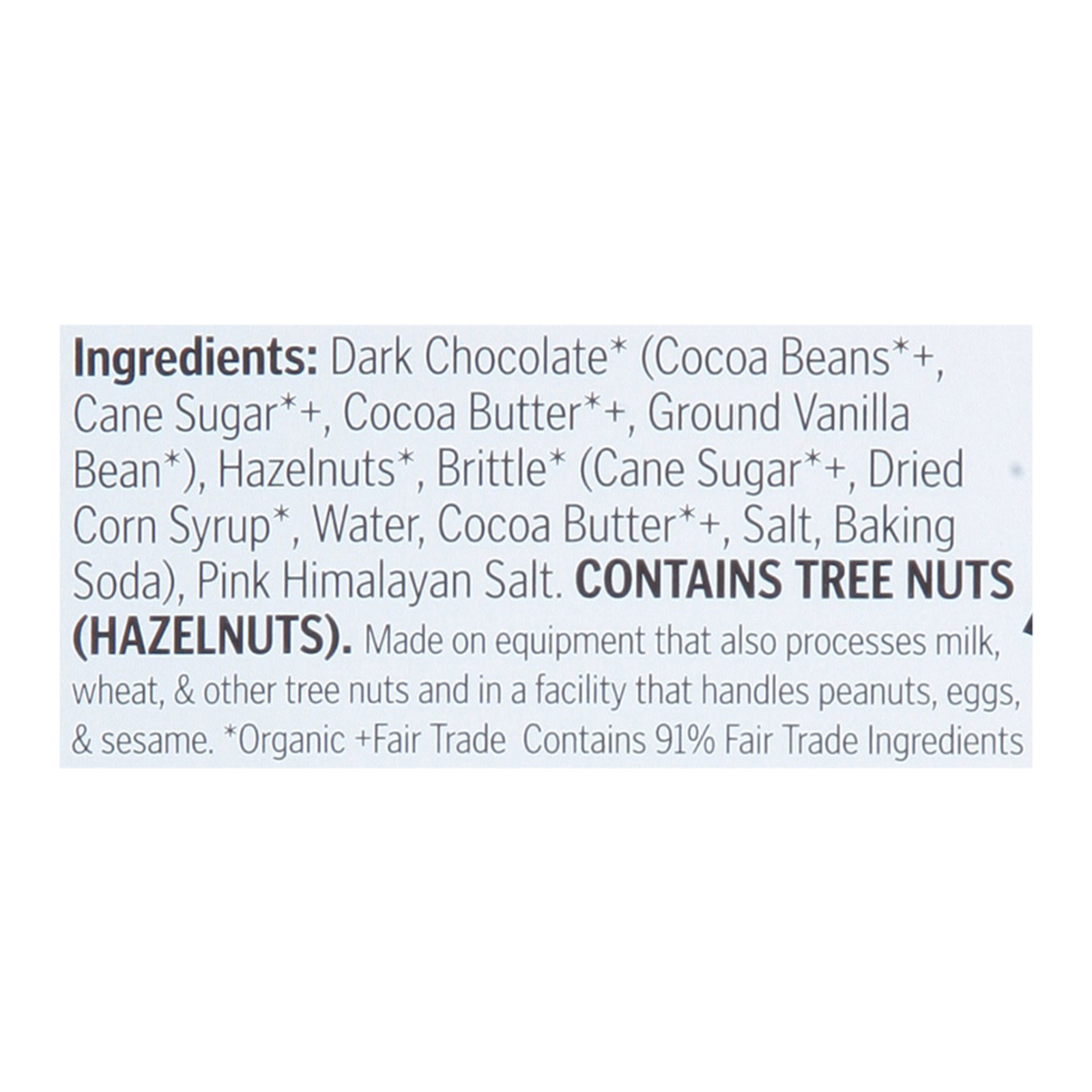 Theo Chocolate - Bar Ntcrkr Brttle 55% - Case Of 12-2.8 Oz