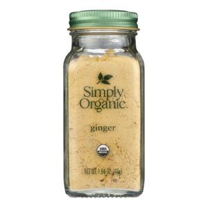 Simply Organic - Ginger Organic - Case Of 6 - 1.64 Ounces