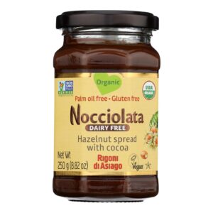 Nocciolata - Spread Organic Hazelnut Cocoa Dairy Free - Case Of 6-8.82 Ounces