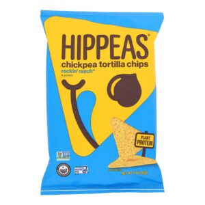 Hippeas - Tortilla Chip Chickpea Vegan Ranch - Case Of 12-5 Ounce