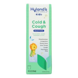 Hyland's - 4kids Night Cold 'n Cough - Case Of 3-4 Fluid Ounces