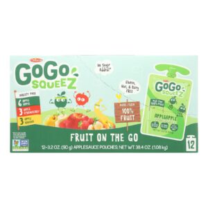 Gogo Squeez - Gogo Aplsce Variety Squeeze - Case Of 6 - 12-3.2oz
