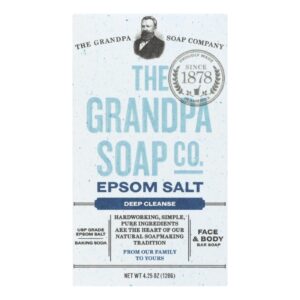 Grandpa Soap Bar Soap - Epsom Salt - 4.25 Oz