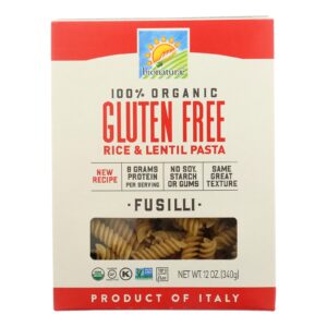 Bionaturae - Pasta Og1 Fusilli G-f - Cs Of 12-12 Oz