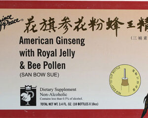 Prince Of Peace American Ginseng Extract - Ryl Jlly B Plln - 10 Cc - 10 Ct
