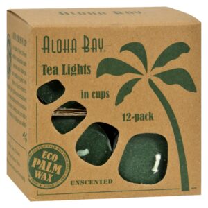Aloha Bay - Tea Light - Green - 12-.7 Oz