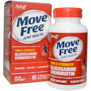 Schiff Move Free Advanced Triple Strength Plus Msm And Vitamin D3 - 80 Coated Tablets