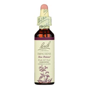Bach Flower Remedies Essence Impatiens - 0.7 Fl Oz