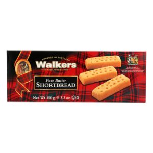 Walkers Shortbread - Pure Butter Fingers - Case Of 12 - 5.3 Oz.