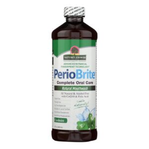 Nature's Answer - Periowash Mouthwash Alcohol-free Cool Mint - 16 Fl Oz