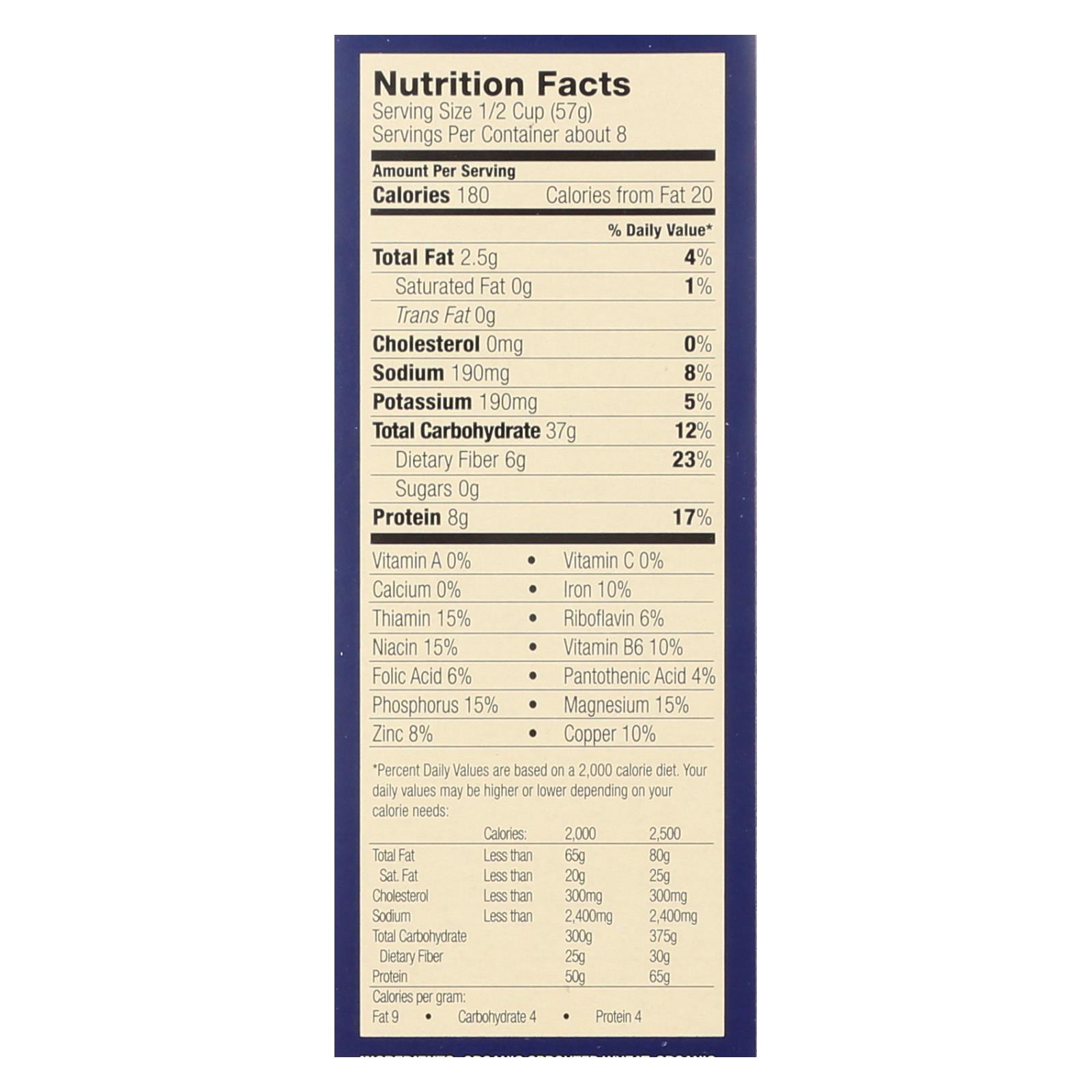 Food For Life Baking Co. Cereal - Organic - Ezekiel 4-9 - Sprouted Whole Grain - Golden Flax - 16 Oz - Case Of 6 - Image 3