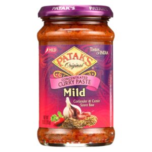 Pataks Spice Paste - Mild Curry - Mild - 10 Oz - Case Of 6