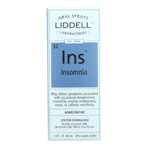Liddell Homeopathic Insomnia - 1 Fl Oz